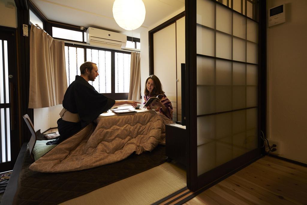 Guest House Connection Karasuma Gojo Kyōto Esterno foto
